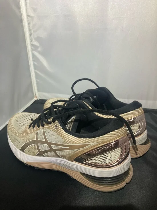ASICS GEL-NIMBUS 21 PLATINUM Size 8.5 - Picture 1 of 7